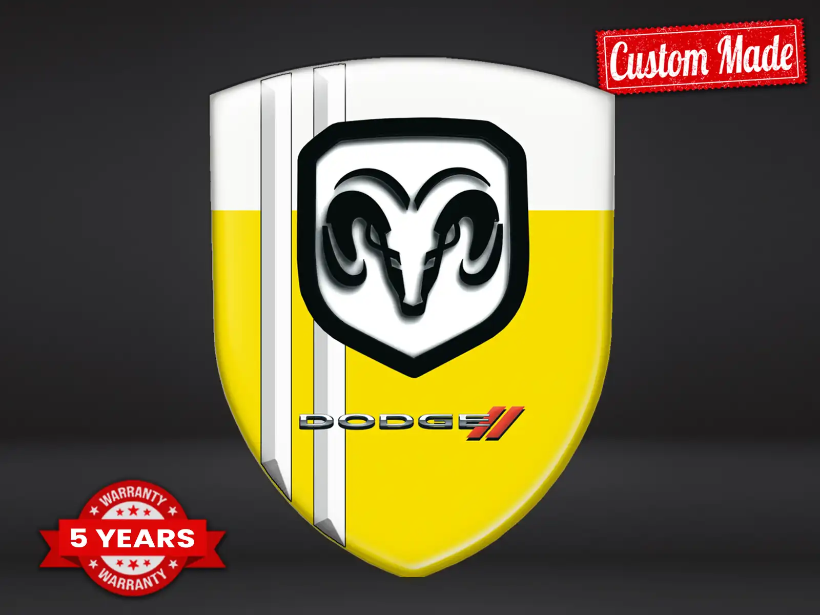 Dodge Etichette Aziendali Pro Max Durevoli Stile